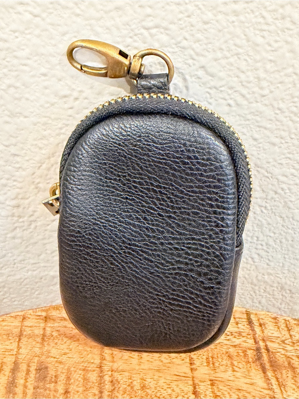 Universal Thread Pebbled Faux Leather Mini Backpack Coin Pouch Bag Charm